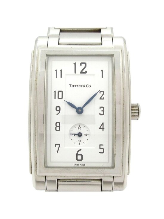 Tiffany & Co Watch Grand Rectangular White